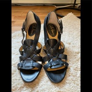 Black Cole Haan heels, size 8.5